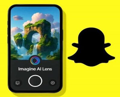 عدسة سناب شات