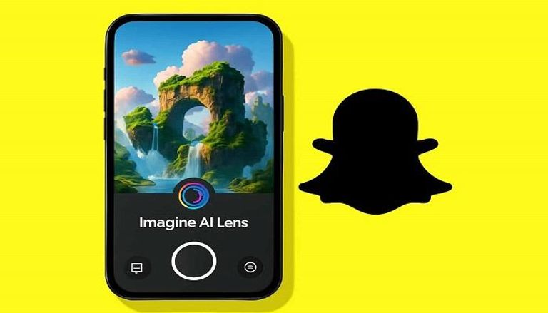 عدسة سناب شات