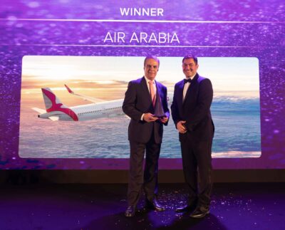 العربية للطيران تفوز بجائزة أفضل شركة طيران اقتصادي في الشرق الأوسط لعام 2025
